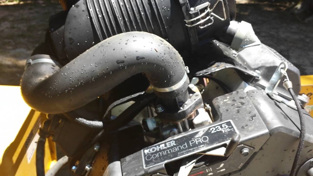 Vermeer SC252 4 wheel steering system - YouTube
