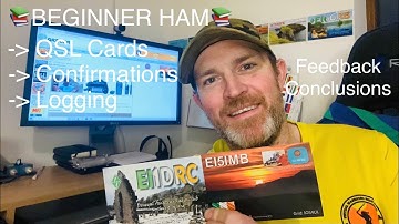Beginner HAM - QSL Cards, Confirmations & Logging - Feedback Conclusions