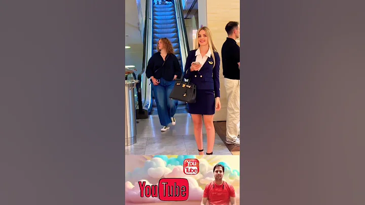 ✨ Stylish Air Hostess Look | ClassyOutfit Inspiration #shorts #Aria_in_sky #style