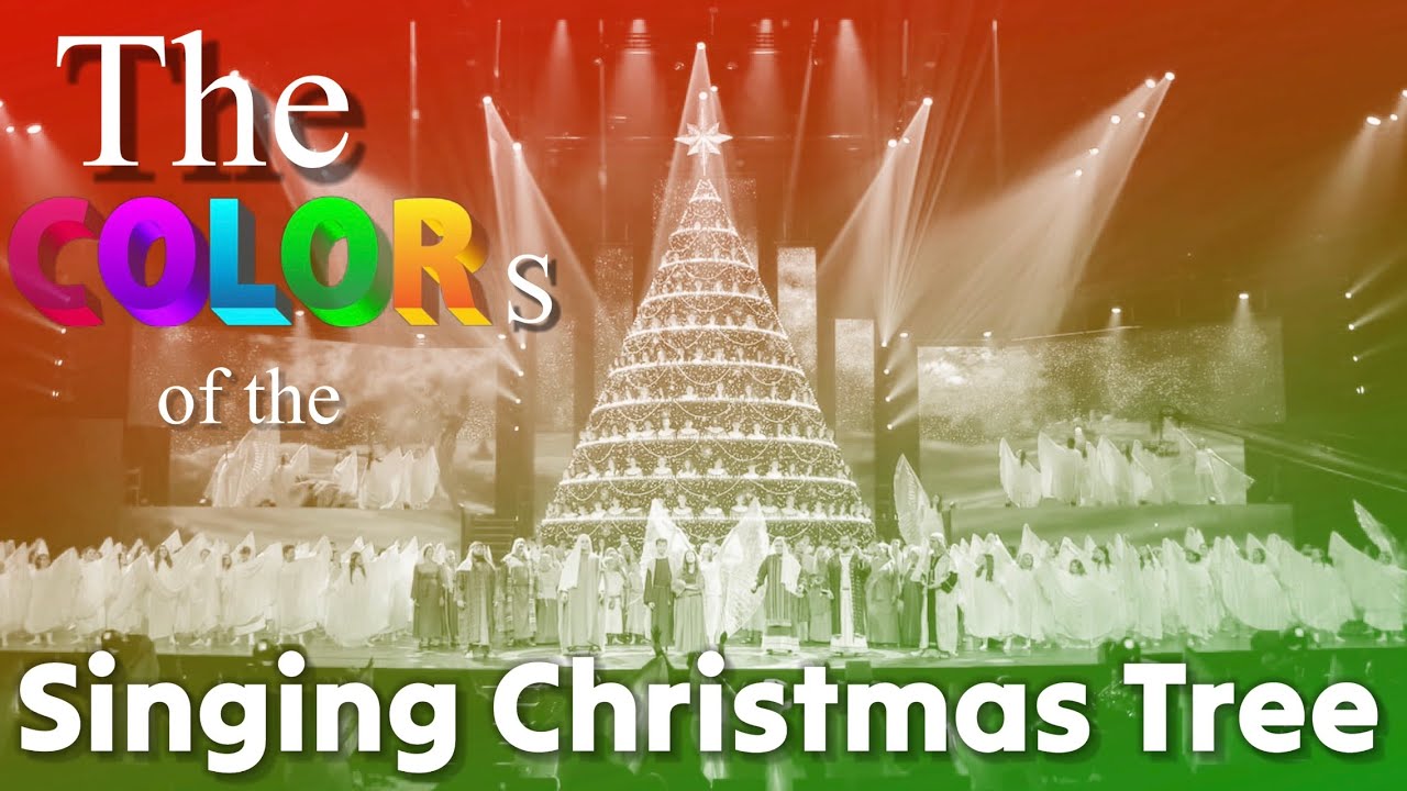 The Colors of the Singing Christmas Tree YouTube
