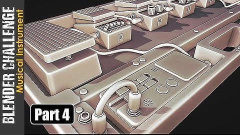 BLENDER CHALLENGE: MUSICAL INSTRUMENT (PART 4: UPDATE)