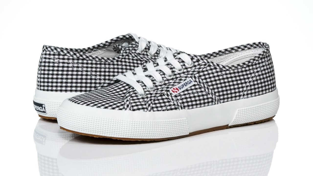 superga 2750 gingham sneaker