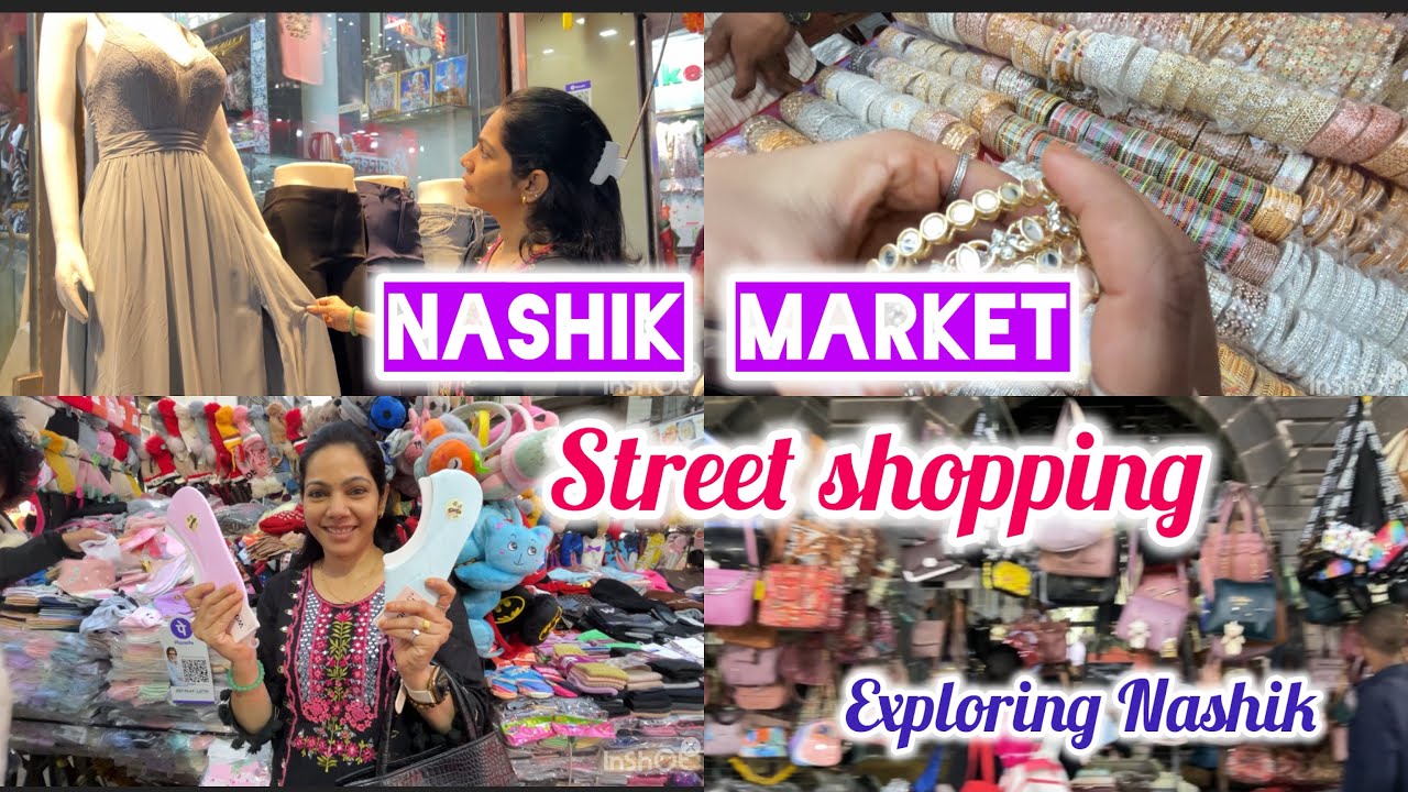 Nashik Street Shopping Market❤️ || cheapest market at Nashik 🙌 ||Shalimar