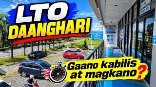Car registration Try LTO Daang Hari. Fast transaction. Guide
