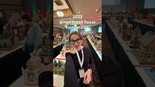 i flew to the 2025 National Gingerbread House Competition