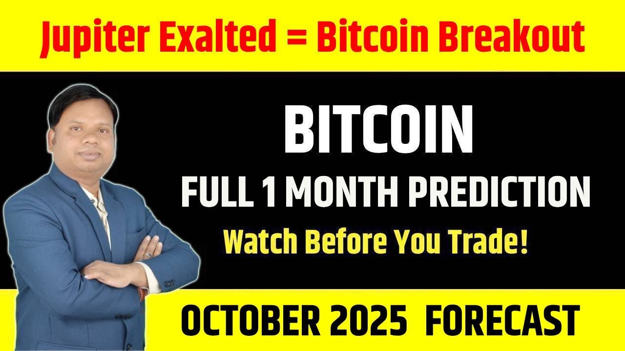 Bitcoin October 2025 Astrology Forecast | Jupiter Exaltation & Big BTC  Moves - YouTube