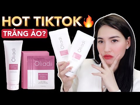 Video [Review] Kem body trắng da Oliadi HOT TIKTOK! Trắng... - youtube