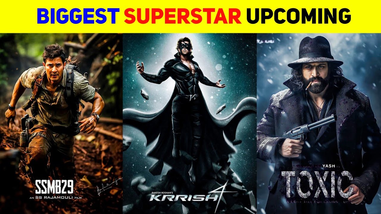 Top 10 BIGGEST Pan Indian Superstar Upcoming Movies 2024-2025 | Pan ...