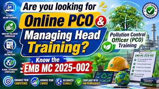 Online PCO and Managing Head Training