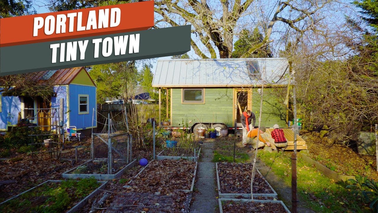 Living Tiny In Portland For 300 Month Youtube