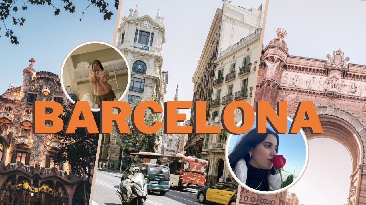 MI PRIMERA VEZ en BARCELONA 😨 / Tour, Viaje en Barco y primeras impresiones 🙂📍