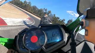 ZX6R vs Alan's Daytona675 Collie Champions Ride Day 151125
