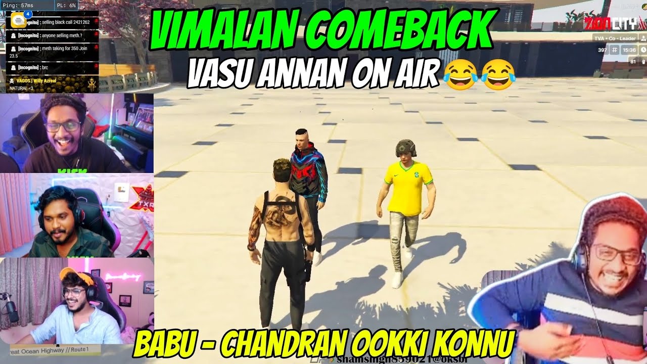 Vimalan തിരിച്ച് വരുന്നു😂🔥 | Vasu annante ജീവൻ അപകടത്തിൽ😂😂 | Babu & Chandran ookki കൊന്നു😂😂