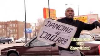Dancing For Dollar$ on 79th and Stony Island!  Ghetto DVD! World star Hip Hop!!!!!