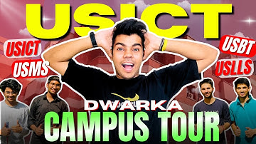 USICT Campus Tour | 60 Acres Beautiful Campus in Delhi