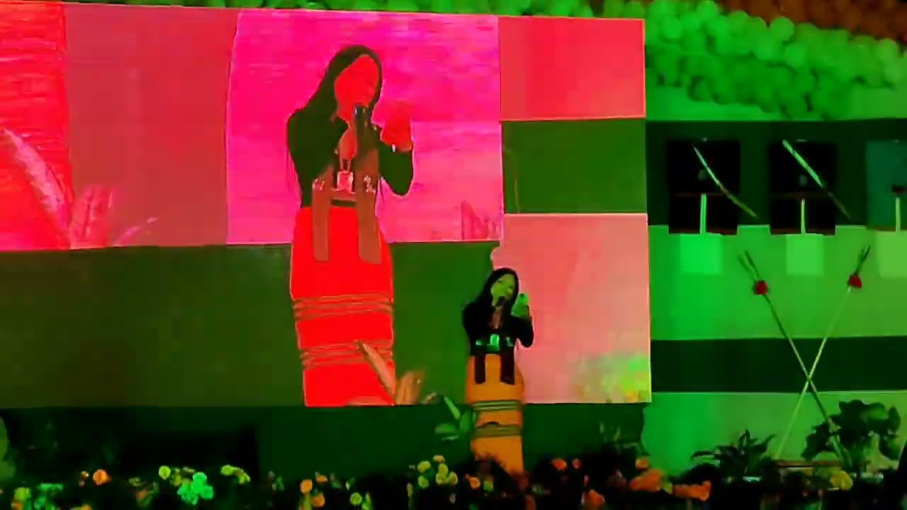 Beautiful performance by Meenam goi(judge of Adi idol final 2022)at yingkiong upper Siang District.