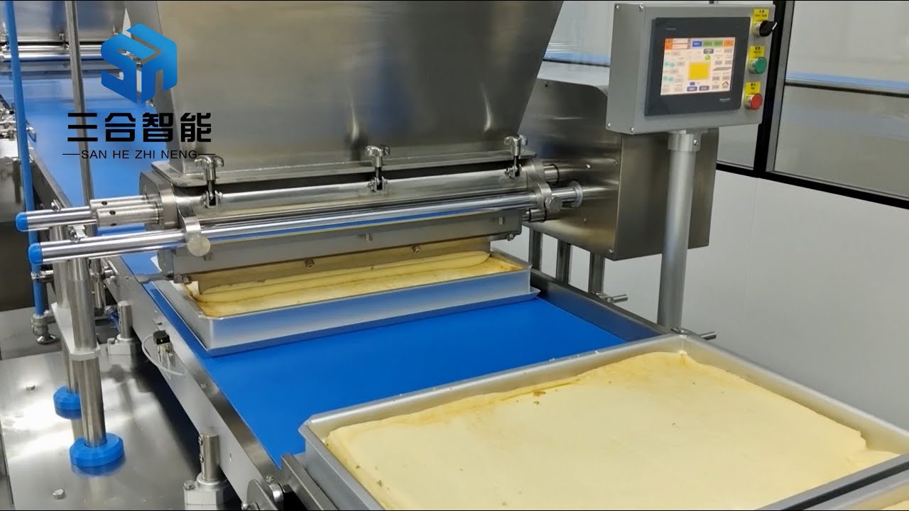 Soft Chiffon Cake Machine Production Line