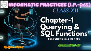 SQL Functions, Types of SQL Function: Scalar function, Aggregate Function Class-12 #sqlfunctions