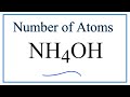 Atoms in NH4OH Compound