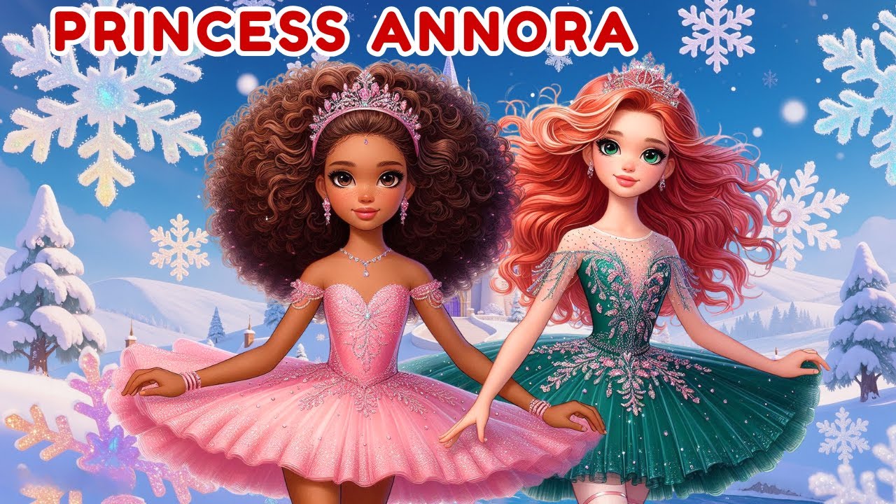 Princess Annora And The Enchanted Christmas Ballet | Christmas Cartoon For Kids