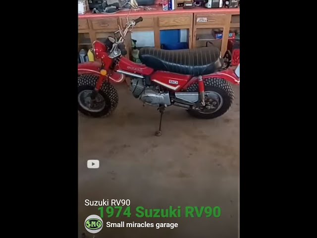 Suzuki rv90 engine tear down part #1 - YouTube