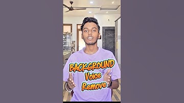 Background Noise Remove in CapCut | Video Editing Tips || #shortsfeed @Diwektech99 #ytshorts