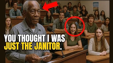 They Mocked the Black Janitor at the University — But His Speech Changed Everything