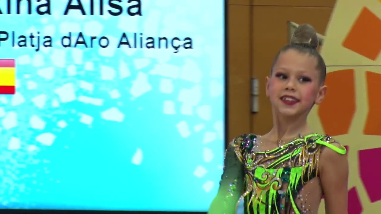 Grechishkina Alisa 2013 Gimnastica Ritmica Platja dAro Aliança