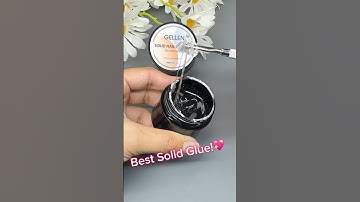 Nail Tutorial | How to Use Gellen Solid Nail Glue #nails #nailtutorial #nailtech #fakenails