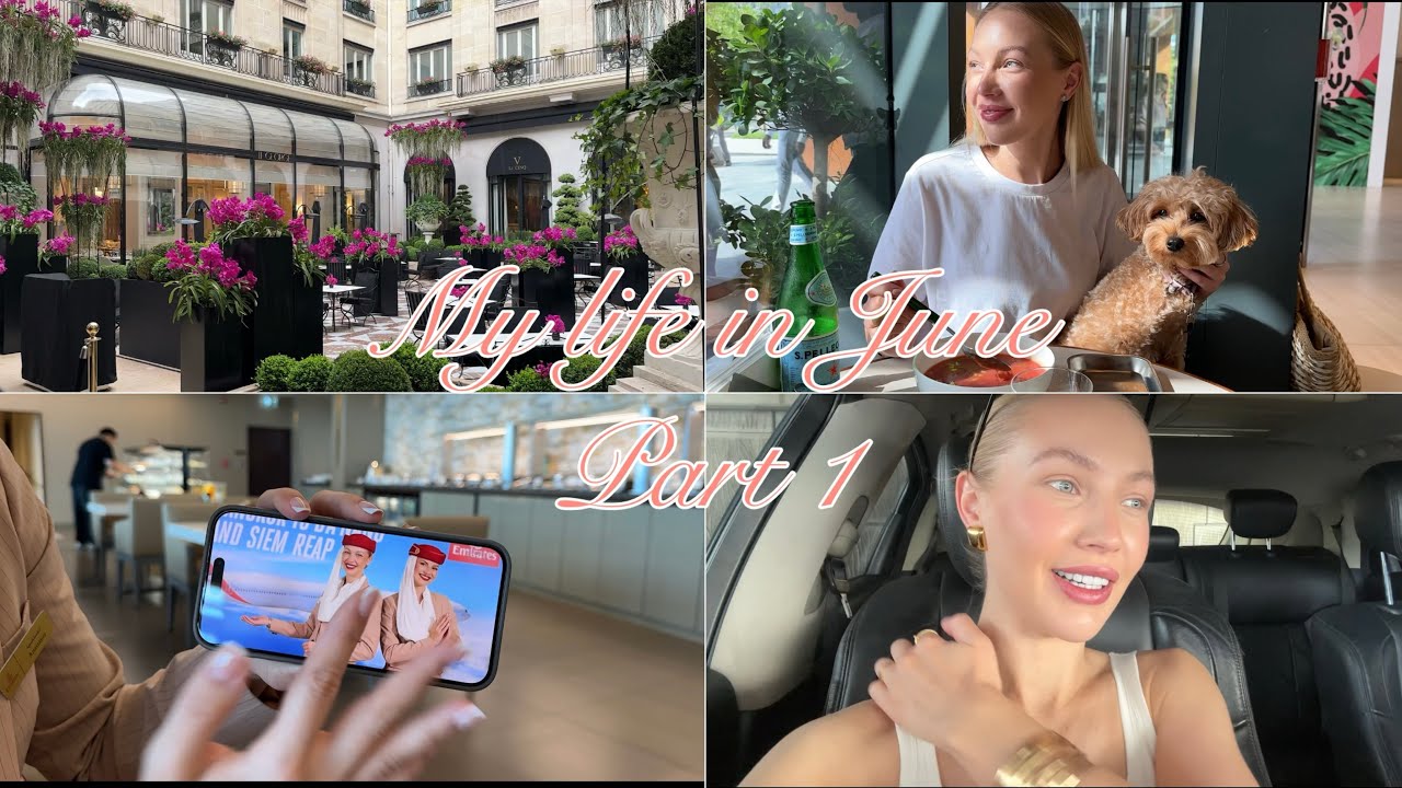 VLOG | перелет в бизнес классе| Париж| будни стюардессы Эмирейтс