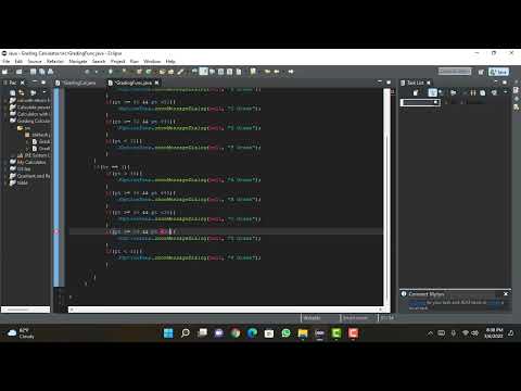 How to make Grading Calculator DSA in Java