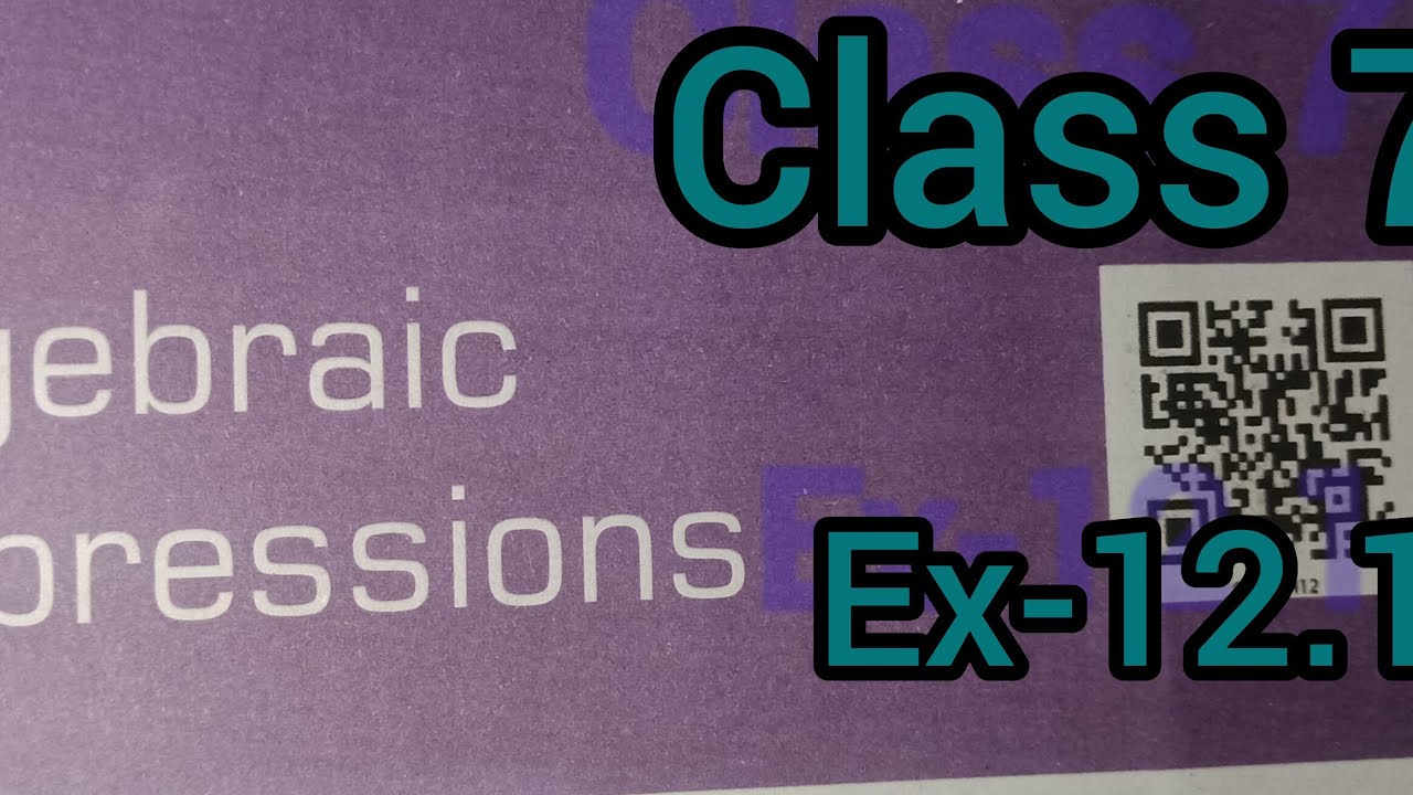 (Class 7 math) Chapter 12,Algebraic Expressions,exercise 12.1 - YouTube