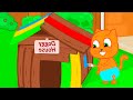 Familia de Gatos - Regalo Arcoiris Para Perro Dibujos animados para niños