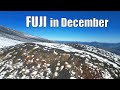 Начало зимы на склонах Фудзиямы, DJI mini 3 pro, 4K 50 fps