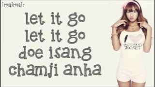 Hyorin - Let It Go (from frozen [Korean version]) Lyrics Romanized