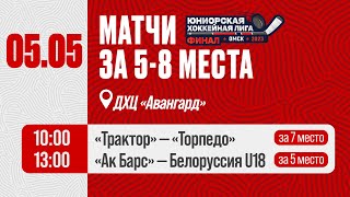 Трактор – Торпедо  | Ак Барс – Белоруссия | Матчи за 5-8 места | 04.05 Ӏ 22/23 | ДХЦ