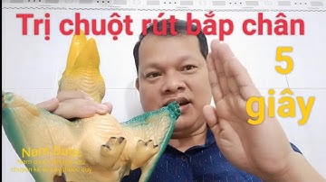 Trị chuột rút bắp chân trong vòng 5 giây