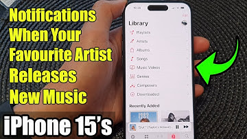 iPhone 15/15 Pro Max: How to Get Notifications When Your Favourite Artist Releases New Music