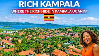 Where The Rich Hide In Kampala Uganda 🇺🇬 | Munyonyo Rich Neighborhood 