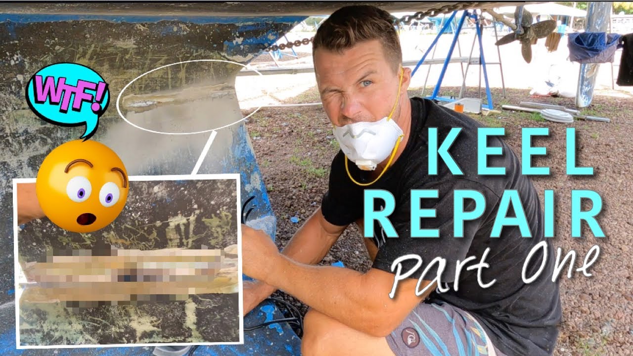 He Went DRILL HAPPY on the KEEL!  –  KEEL SMILE REPAIR PART 1 – Ep 50