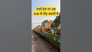 Railway track par JCB #jcb #love #comedy #funny #video