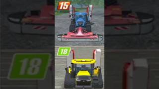 Farming simulator|Fs14 vs Fs15 vs Fs16 vs Fs17 vs Fs18 vs Fs25?|Harvesting green grass|gameplay|