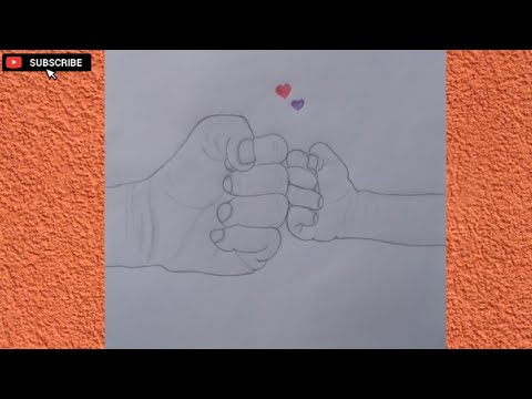  Father s day special pencil drawing - YouTube