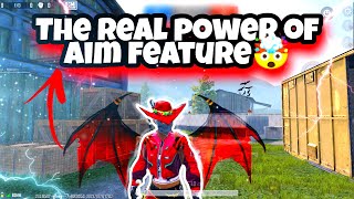 1v1 Challenge me 🥵 | The real power⚡ of aim feature 🤯 | enemy Shocked 😱 When see 👀 |  My Headshots 😈