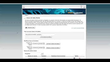 Como criar usuário de Banco de dados MySQL no CPanel