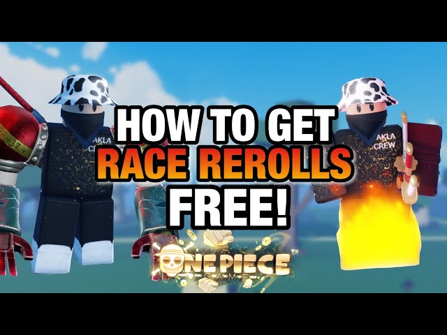 AOPG] HOW TO REROLL YOUR RACE FOR FREE! A One Piece Game