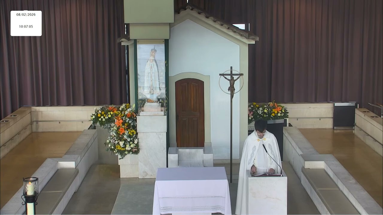 Terço a Nossa Senhora de Fátima desde a Capelinha das Aparições 08.02.2026