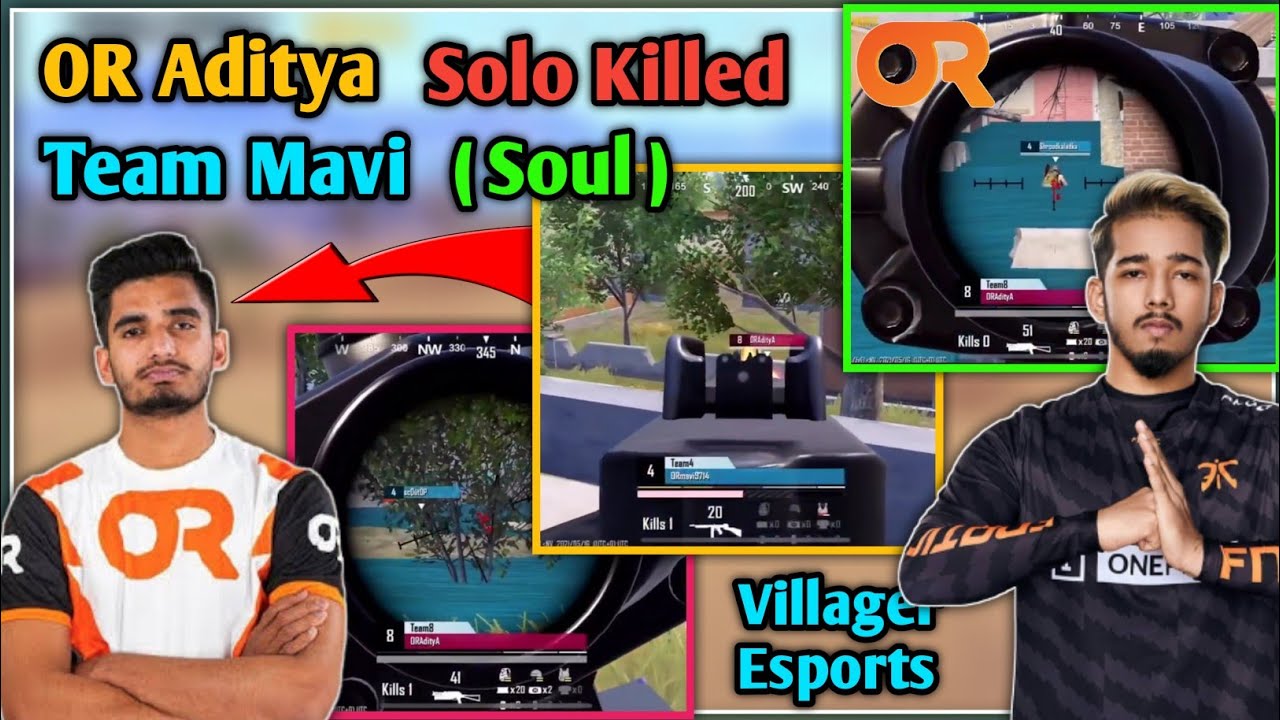 Team Mavi Vs Orange Rock Again | OR Aditya Killed Team Mavi Singly Handed.