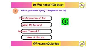 Quiz On  Public Distribution System || Quiz on Economics | GK Question & Answer #quiz #mcq #economy screenshot 2
