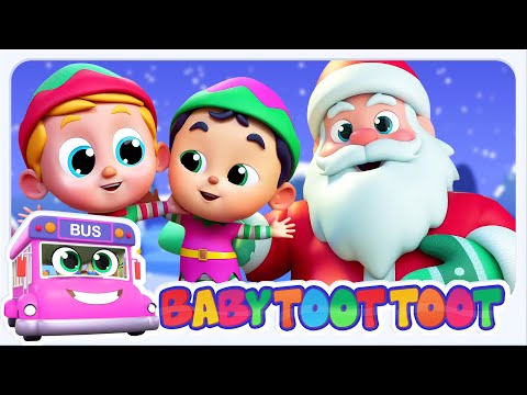 Vive le Vent, Chansons de Noël + Plus Baby Toot Toot Vidéo de Dessin Animé en Française